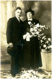 51414 Huwelijk Peter Francis Davits en Maria Hendrika Kirkels, Budel, 25-05-1938