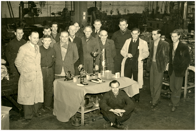 51428 Centrale werkplaats van de KZM Zinkfabriek, Budel/Dorplein, 1951, 1951
