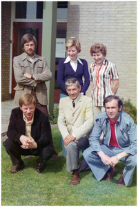 51508 Afscheid meester Jan van Weegberg, Budel, 1977/1978