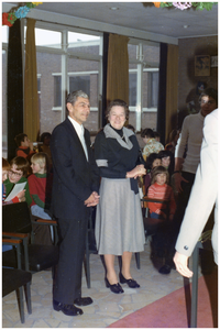 51512 Afscheid meester Jan van Weegberg op de St. Franciscusschool, Budel  , 1977/1978