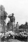51933 Begrafenis Hein Smeets oorlogsslachtoffer Ned.Indië, Budel-Schoot, 06-1949