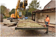 51947 Afbraak Jacco's patatkraam, Soerendonk, 15-11-2019