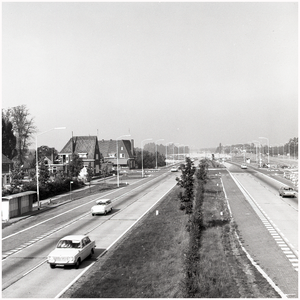 51997 Aanleg A2/E9, Maarheeze, vanaf de Baileybrug, 1969-1970