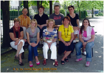 52270 Teamfoto St. Jozefschool/Kleine Wereld, Budel, 2005-2006