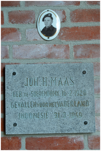 52331 Oorlogsslachtoffers Joh.H. Maas, Budel