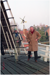 52536 Uitje gemeenteambtenaren bij molen Nooitgedagt met burgemeester Krijgsman, Budel