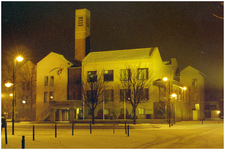 52538 Gemeentehuis Cranendonck bij nacht, Budel, 1997-2010