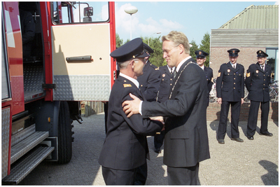 52557 Koninklijke onderscheidingen bij Brandweer gem Maarheeze, Maarheeze, 2002-2003