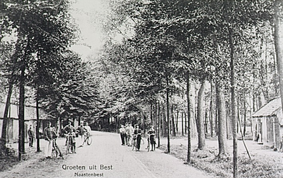 23441 Oirschotseweg, ter hoogte van het huidige Kruispark, ca. 1914