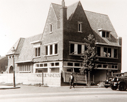 29361 Bouw kruidenierswinkel Coöp. ETOS (buitenvestiging), Boschdijk, hoek Wenckebachstraat, ca. 1932