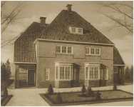 68725 Middenstandswoningen NV Philips, hoek Uiverlaan-Lijsterlaan, ca. 1935