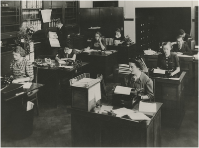 194424 De afdeling administratie van Philips NV, 1940