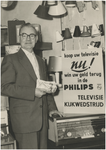 194444 Reclame ter promotie van Philips NV: affiche voor de actie 'Philips televisie kijkwedstrijd', 1965