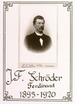 2208 Gedachtenisalbum Ridderlijke Gilde Sint Sebastiaan. Johan Ferdinand Schröder: lid van het gilde, ca. 1900