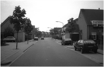 189269 Maaslaan, gezien richting kruising 'Roerstraat' - 'Leyplantsoen', richting zuiden, 22-09-1992