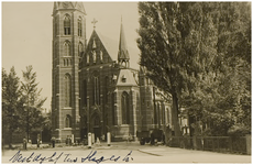 68619 Wegwerkzaamheden voor de Heilig Hartkerk of Paterskerk, Tramstraat 37, 1943