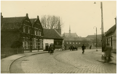 69030 Bleekstraat, tegenwoordig onderdeel van de Vestdijk. Situatie ten tijde van de Duitse bezetting en vóór de ...