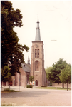 148289 RK - St. Willibrorduskerk - huidige. * De Toren, van de oude kerk, is een beschermd monument, ...