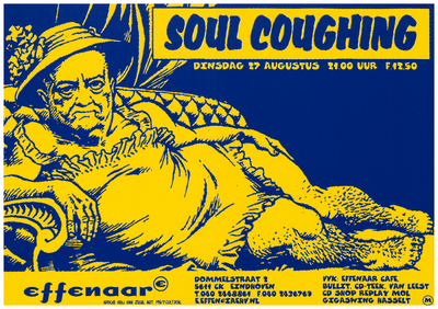 400466 Aankondiging van de Amerikaanse band Soul Coughing, 27-8-1996
