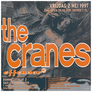 400530 Aankondiging van de Engelse band the Cranes, 2-5-1997