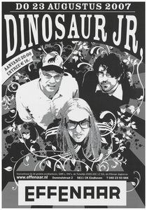 400952 Aankondiging van de Amerikaanse band Dinosaur jr., 23-8-2007
