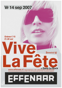 400953 Aankondiging van de Belgische band Viva la Fête, 14-9-2007