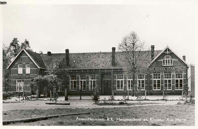 577682 R.K. Meisjesschool St. Antonius en Klooster Ave Maria aan het Vorstermansplein, 1958