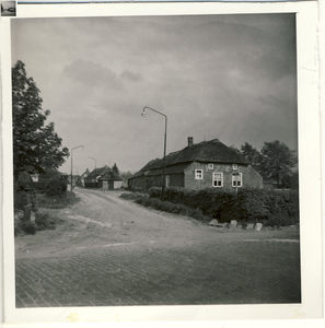 577872 Boerderijen aan de Polderweg gezien vanaf de Wolfsberg, 1963