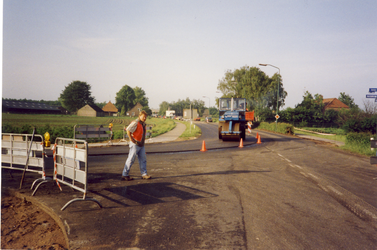 578332 Aanleg van een wegsplitsing, 1991