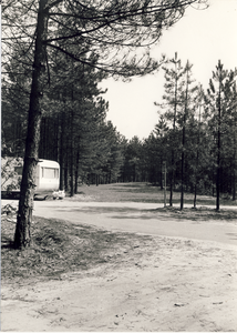 578863 Caravan op camping in de Oostappense bossen, 1965-1970