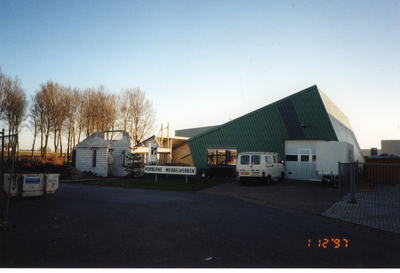 580151 Verberne Meubelwerken aan Linieijzer 12, met woning in aanbouw, 1-12-1997