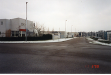 580156 Straatbeeld met bedrijven aan de Linieijzer, 11-2-1999