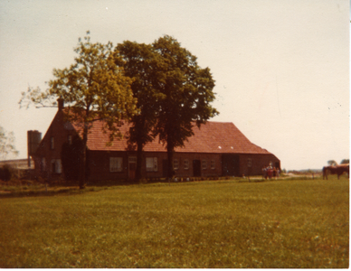 580797 Boerderij van Aarts aan de Polderweg 53, 1980-1990
