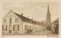 576013 Korte Kerkstraat in 1920, links de Helmondsche bank, 1920