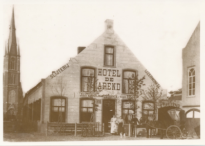 576021 Hotel De Arend op de Markt, 1930-1940
