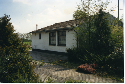 581286 Zijgevel van een woonhuis aan de Meijelseweg, 1990-2000