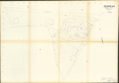 391696 Kadasterkaart Deurne Sectie: N04, 1954-1964