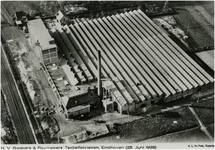 220034 Luchtopname textielfabrieken Baekers & Raymakers, 25-06-1928 , 1928