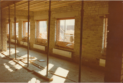 230859 werkzaamheden tijdens de nieuwbouw., 1980 - 1981