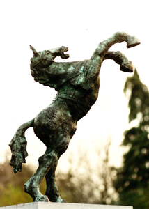 231919 Beeld Bronzen Paard van Harry Storms, 1-1991