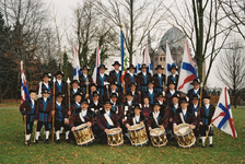 234967 Gilde Onze Lieve Vrouw Van De Zeven Weeén uit Lierop met: 1 Piet van de Ven, 2 Jan van Seggelen, 3 Angel van ...