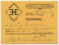 1185-21227 rekening, Speciaal-Lijmfabriek, fabriek, lijm, 18-09-1935