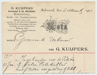 1375-21227 briefhoofd, G. Kuijpers, boekbinderij, boek- en papierhandel, 02-03-1915
