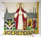 11 Vlag van NED. KATHOLIEKE MIJNWERKERSBOND VOERENDAAL uit VOERENDAALDatering 1934