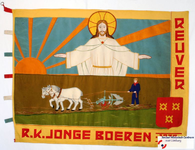 14 Vlag van R.K. JONGE BOEREN REUVER uit REUVERDatering 1938