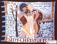 20-a Vlag van MAASTRICHT R.K. VERENIGING SINT-CHRISTOFFEL uit MAASTRICHTDatering September 1949