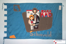 47 Vlag van K.A.B. SCHINVELD uit SCHINVELDDatering Onbekend, stijl lijkt jaren 1950