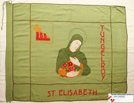 119 Vlag van LBB ST. ELISABETH TUNGELROY uit TUNGELROYDatering 1952