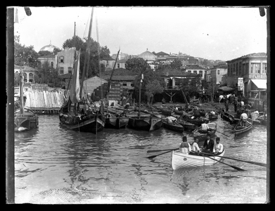 107 Turkije; haven; stad, circa 1905
