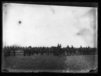 11 Landmacht; regiment Huzaren; oefening; fotograaf; burgers, 16 tot 23 september 1901